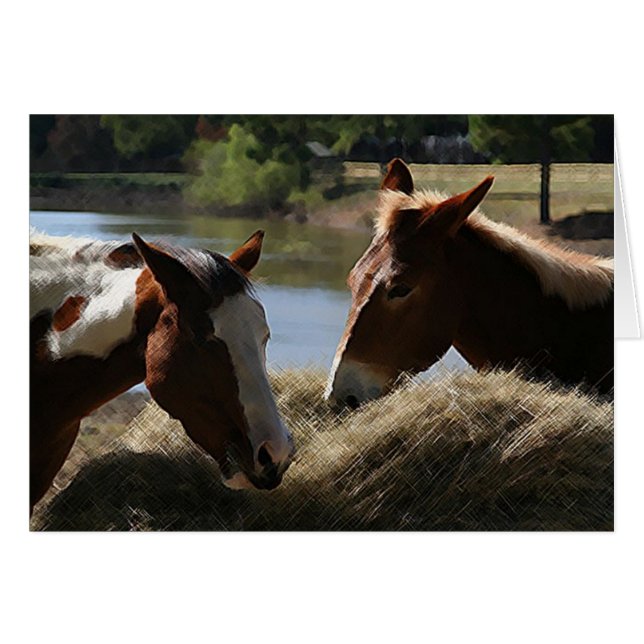 Cartão Charlie Mule e Dulce Maria (Frente Horizontal)