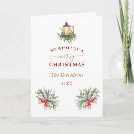 Cartão Charm, Desejamos-Lhe Uma Feliz Fúria De Natal