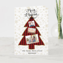 Charm Red Buffalo Dourado Sua Foto Feliz Natal