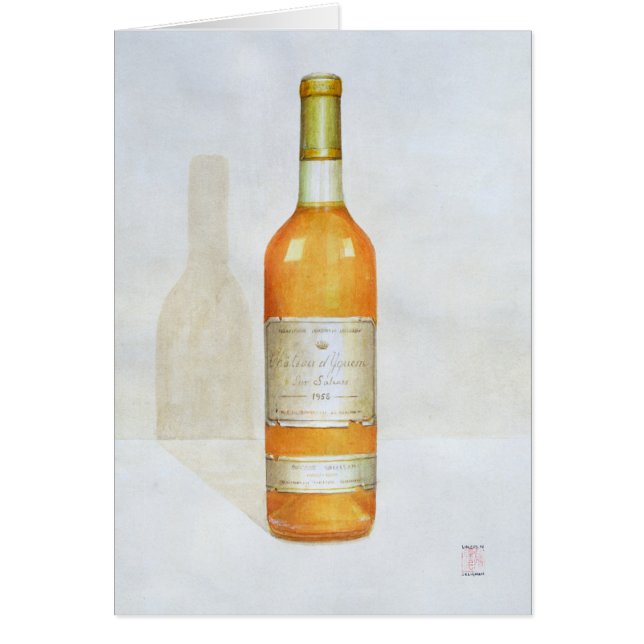 Cartão Chateau d'Yquem 2003 (Frente)