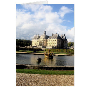 Cartão Château-Vaux-le-Vicomte, França