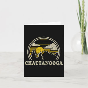 Cartão Chattanooga Tennessee Tn T Shirt Vintage Hiking Mo