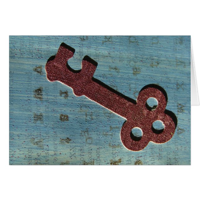 Cartão Chave (Frente Horizontal)