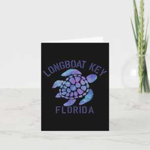 Cartão Chave Longboat, Fl Beach Design _ Presente de Tart