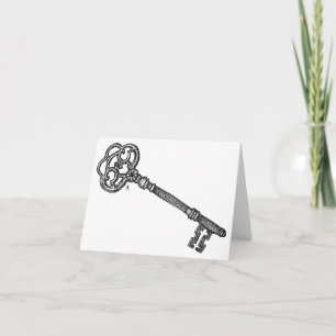 Cartão Chave Skeleton