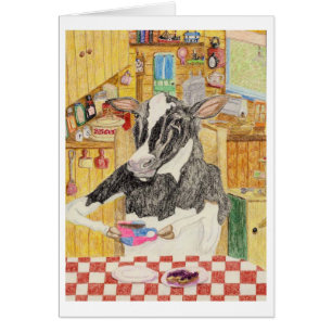 Cartão Chávena de café da manhã