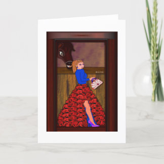 Cartão Cheeky i Design criativa de LeeMarie