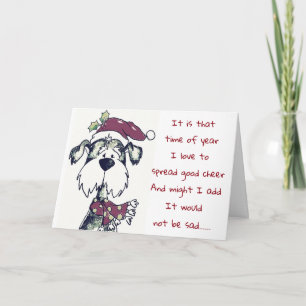 CARTÃO *CHEER* PARA O ÚLTIMO NATAL DE "TODO O ANO"