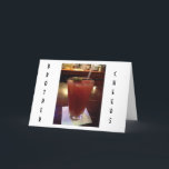 CARTÃO CHEERS, BRAVO AND CONGRATS BIRTHDAY BROTHER<br><div class="desc">SAY IT WITH THIS GREAT BLOODY MARY... HAPPY BIRTHDAY BROTHER-CHEERS,  SALVO AND CONGRATS!</div>