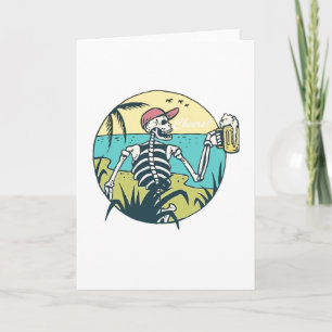 Cartão Cheers Skull