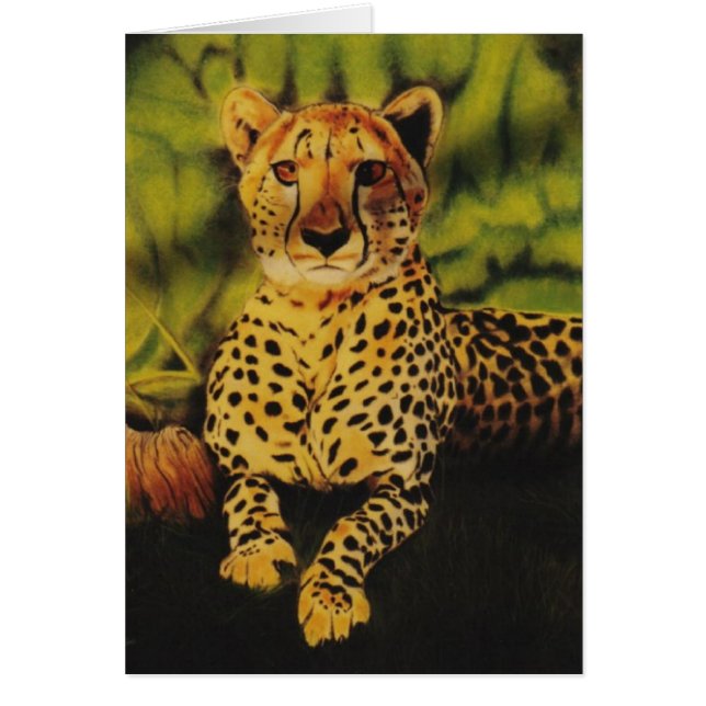 Cartão "Cheetha" (Frente)