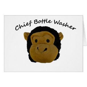 Cartão Chefe Bottle Washer