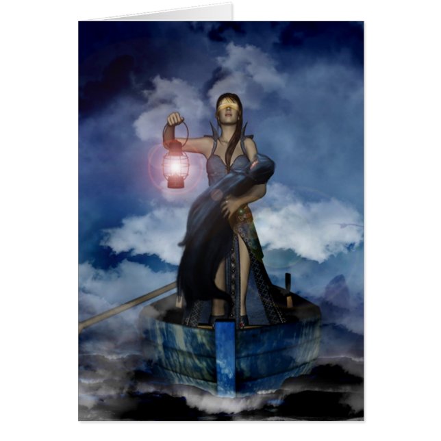 Cartão Chegada em Avalon (Frente)