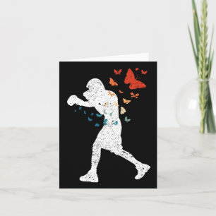 Cartão Cheiro Como Borboleta-Borboleta-Abelha Boxer Ama B