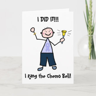 Cartão Chemo Bell - Homem-Cancer Geral