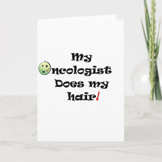 Cartão ChemoHair Blk Ltrs