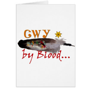 Cartão Cherokee pelo sangue