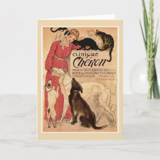 Cartão Cheron Clinique note card