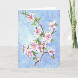 Cartão Cherry Blossom Note Card