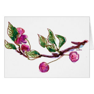 Cartão Cherry Branch