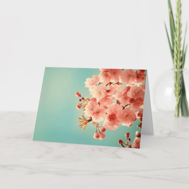 Cartão "Cherry Cream"  bland note card (Frente)