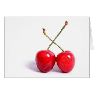 Cartão Cherry Pair