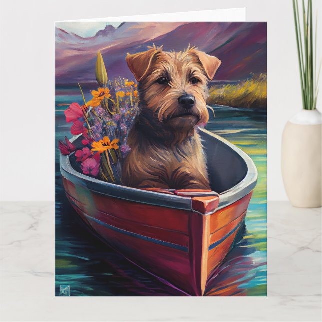 Cartão Chesapeake em um remo: Uma aventura cêntrica (Frente)