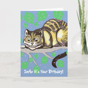 Cartão Cheshire Cat