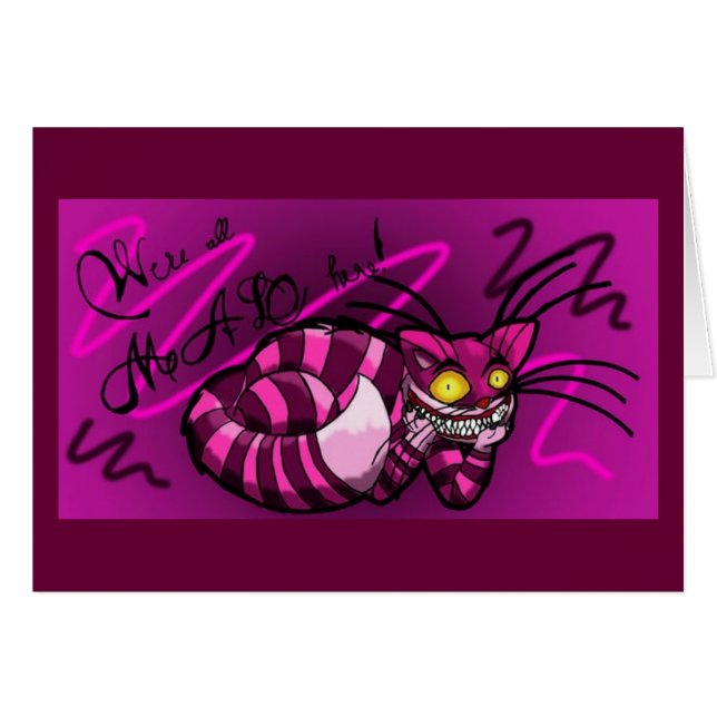 Cartão cheshire_cat_by_okami94 (Frente Horizontal)