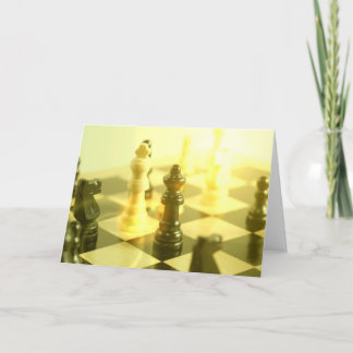 Cartão Chess Board Greeting Card