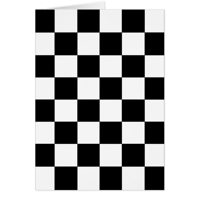 Cartão Chessboard (Frente)
