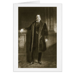 Cartão Chester A. Arthur, 21 ruas Presidente da Rua Unida