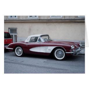 Cartão Chevrolet Corvette