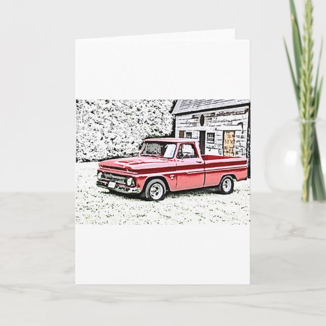 Cartão Chevy Truck (Frente)