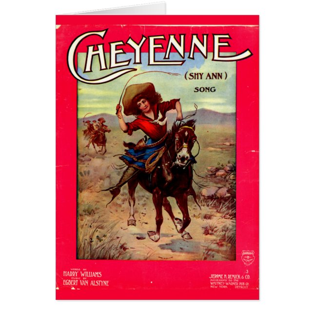 Cartão Cheyenne (Frente)