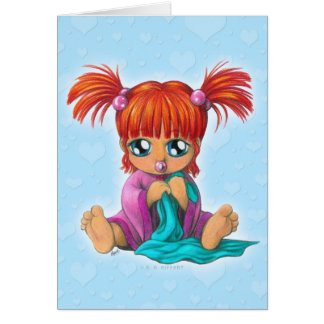 Cartão Chibi Baby