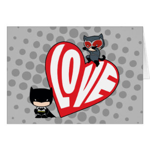 Cartão Chibi - Mulher-Gato Batman