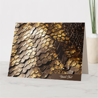 Cartão Chic Slithering