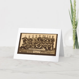 Cartão Chicago Cubs Baseball 1913