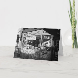 Cartão Chicago Illinois Kady Camera Co Store Janela 1950s