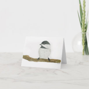 Cartão Chickadee note cards