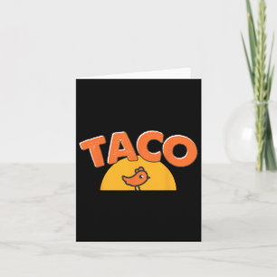 Cartão Chicken Meme Engraçado Trendy Taco Trump Sempre Ch