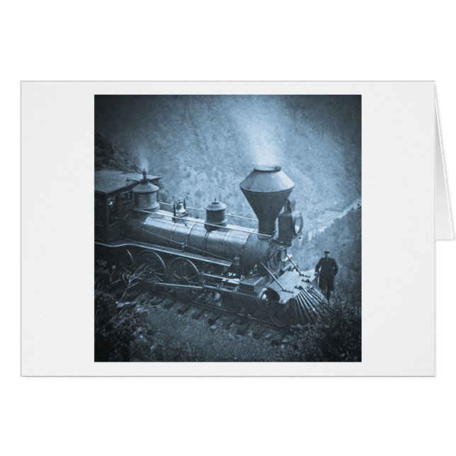 Cartão Chifre pacífico central Califórnia do cabo da (Frente Horizontal)