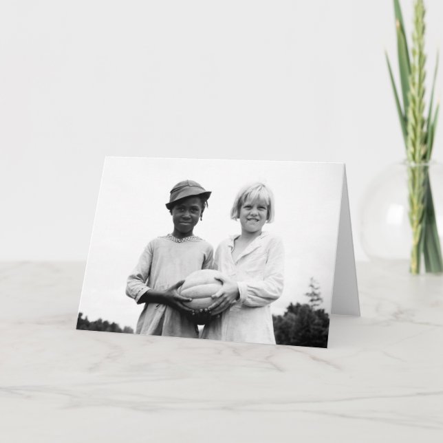 Cartão Children at Hill House, Mississippi - 1936 (Frente)