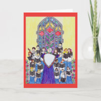 Children's Church Choir Greeting Card