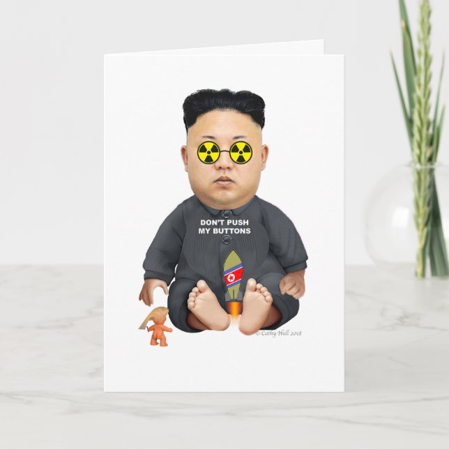 Cartão Child's Play Lil Rocket Man Birthday Greeting Card (Frente)