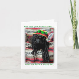 Cartão Chill Birthday Card