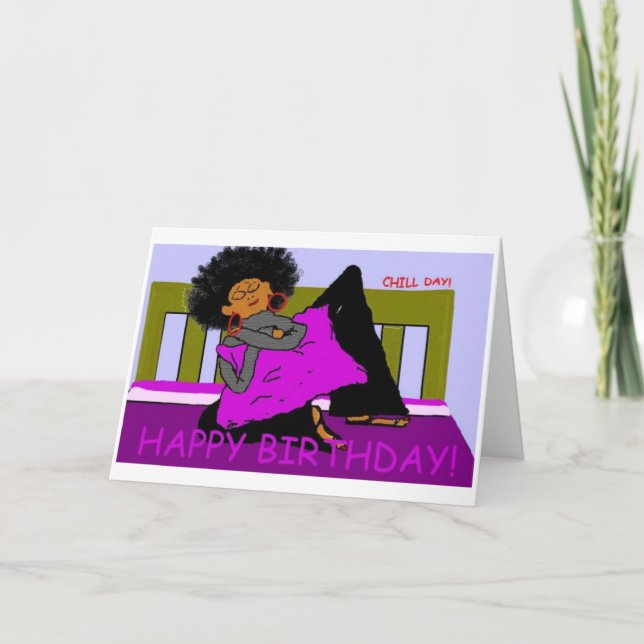 Cartão Chill day! (Frente)