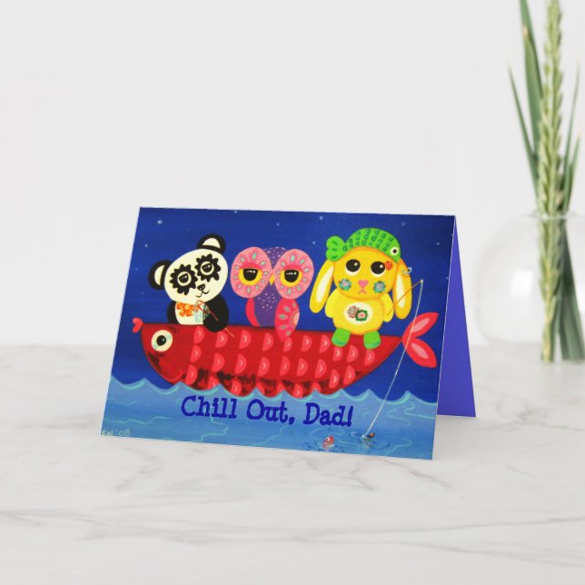 Cartão Chill Out - Father's Day (Frente)