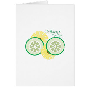 Cartão Chillaxin nos termas